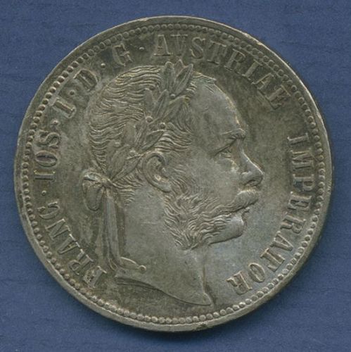 Österreich Gulden 1882, Franz Joseph I., J 342 vz (m6437)