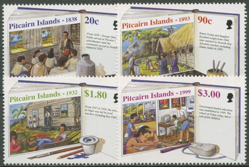 Pitcairn 1999 Schulwesen Unterricht 530/33 postfrisch