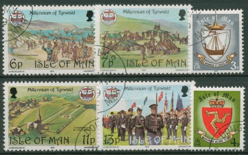 Isle of Man 1979 1000 Jahre Tynwald-Parlament 144/49 gestempelt