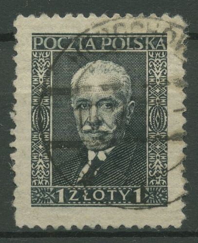 Polen 1928 Präsident Ignacy Moscicki 258 v gestempelt