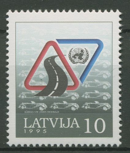 Lettland 1995 Jahr der Verkehrssicherheit 393 postfrisch