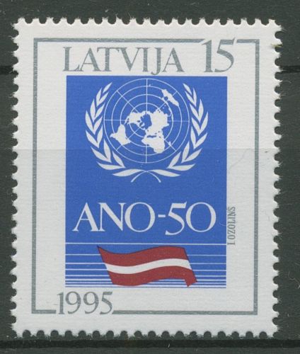Lettland 1995 50 Jahre Vereinte Nationen UNO 394 postfrisch
