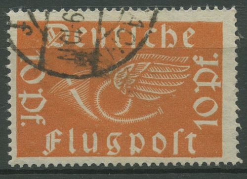 Deutsches Reich 1919 Flugpostmarken 111 a gestempelt geprüft