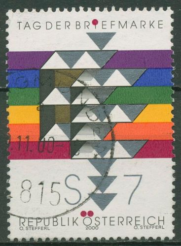 Österreich 2000 Tag der Briefmarke Buchstabenpaar 2315 gestempelt