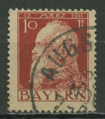 Bayern 1911 Prinzregent Luitpold Type III, 78 III gestempelt