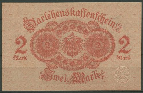 Dt. Reich 2 Mark 1914, DEU-60 Serie 695, kassenfrisch (K1477)