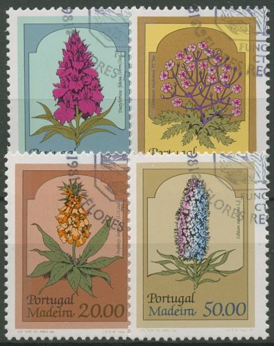 Portugal - Madeira 1981 Blumen 73/76 gestempelt