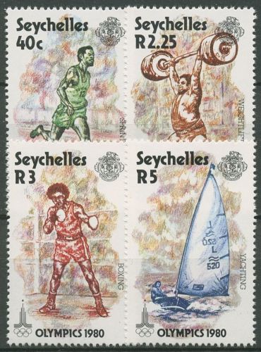 Seychellen 1980 Olympische Sommerspiele in Moskau 461/64 postfrisch