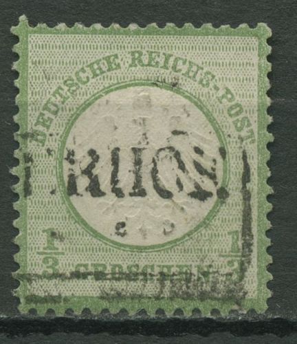 Deutsches Reich 1872 Adler mit kleinem Brustschild 2 a geprüft