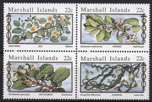 Marshall-Inseln 1985 Heilpflanzen 67/70 ZD postfrisch