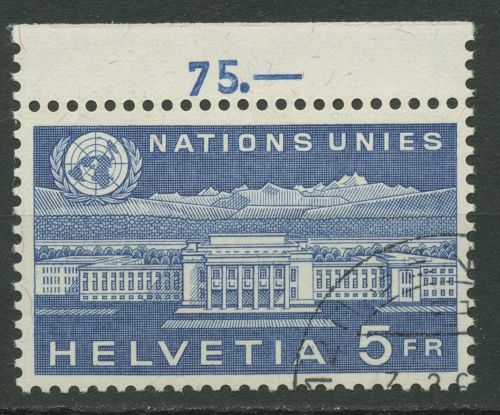 Europ. Amt der Ver. Nationen (ONU/UNO) 1960 Palais des Nations 33 gestempelt