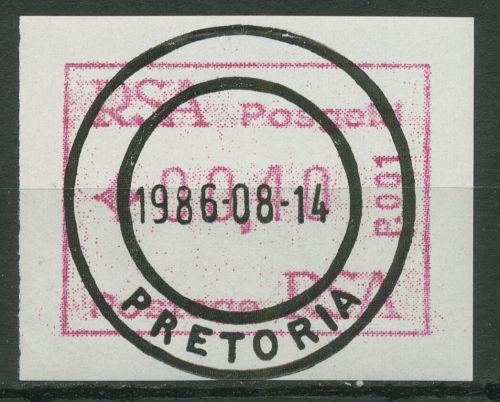 Südafrika ATM 1986 Freimarke Einzelwert ATM 1.1 c gestempelt