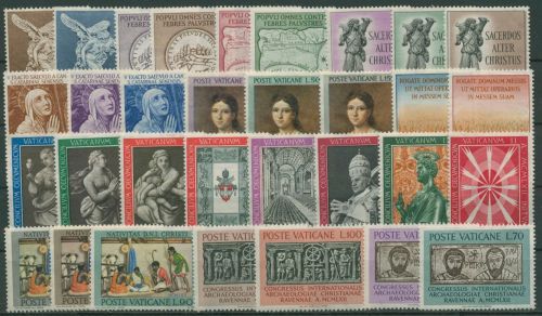 Vatikan 1962 Jahrgang komplett (391/22), postfrisch (G60074)
