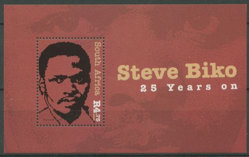 Südafrika 2002 Bürgerrechtler Steve Biko Block 88 postfrisch (C40619)