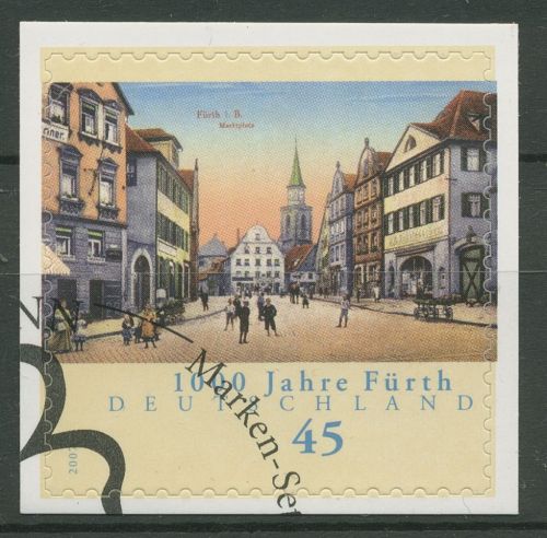 Bund 2007 1000 Jahre Fürth 2584 gestempelt