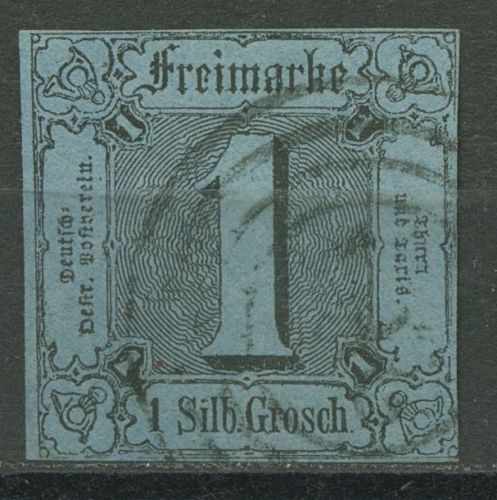 Thurn und Taxis 1853 1 Silbergroschen 11 b gestempelt