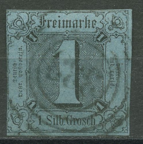 Thurn und Taxis 1853 1 Sgr. 11 b mit Nr.-Stpl. 333 STADTHAGEN