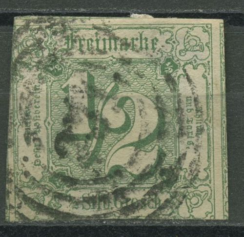 Thurn und Taxis 1859/61 1/2 Sgr. 14 gestempelt