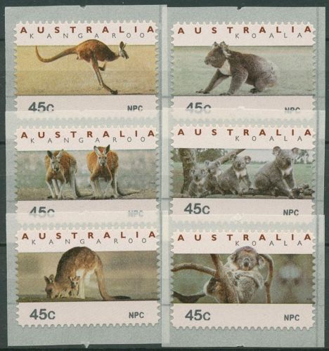 Australien 1994 Känguruh Koala Automatenmarken 40/45.1 NPC postfrisch