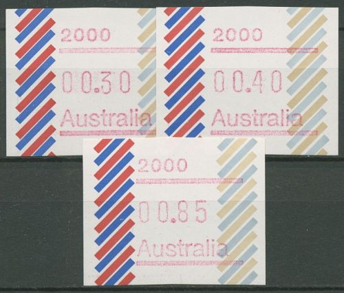 Australien 1984 Balken Tastensatz Automatenmarke 1 S1, 2000 postfrisch