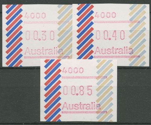 Australien 1984 Balken Tastensatz Automatenmarke 1 S1, 4000 postfrisch