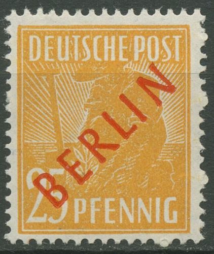 Berlin 1949 Rotaufdruck 27 postfrisch