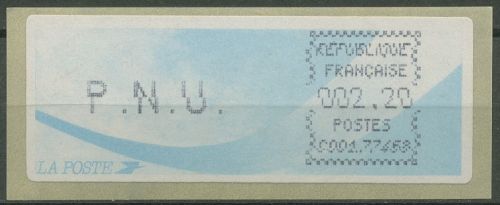 Frankreich ATM 1988 Einzelwert ATM 9.11 e postfrisch