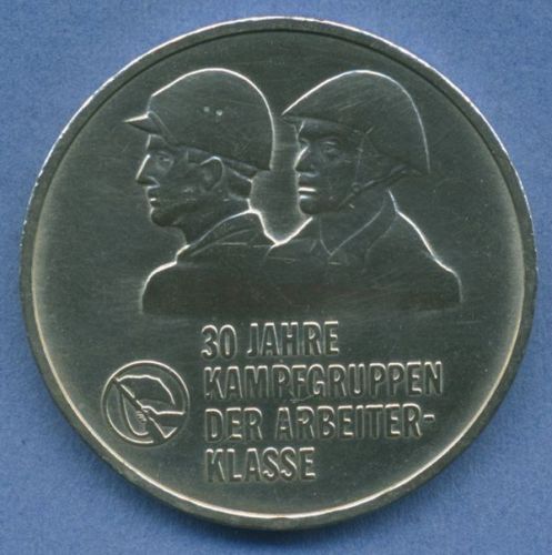 DDR 10 Mark 1983 Kampfgruppen, J 15932 vz/st (m4854)