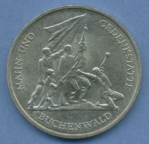 DDR 10 Mark 1972 Gedenkstätte Buchenwald, J 1539 vz/st (m4851)