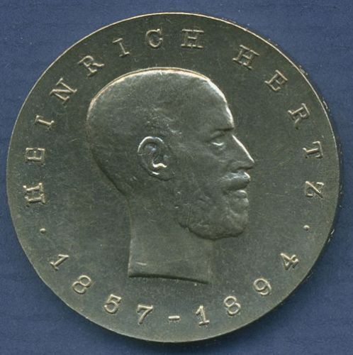 DDR 5 Mark 1969 Heinrich Hertz, J 1526 vz/st (m2904)