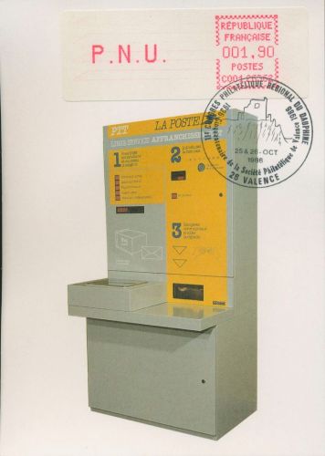 Frankreich ATM 1986 Valence Ersttagsbrief ATM 3.4.2 FDC, MK (X80585)