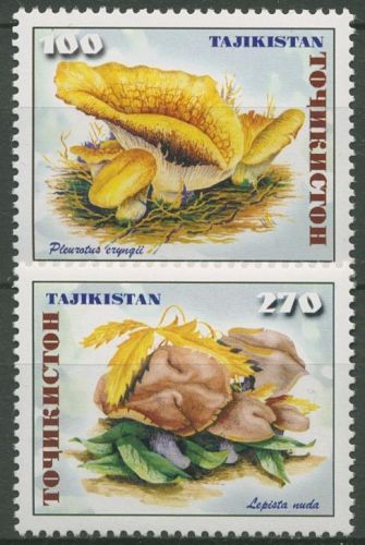 Tadschikistan 1999 Pilze 163/64 I postfrisch