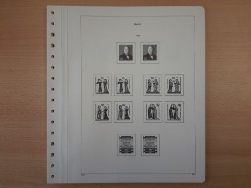 KABE bi-ml Vordruckblätter Berlin ohne Taschen 1970/74 gebraucht (Z3057)