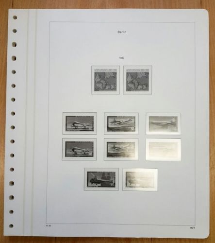 KABE bi-of Vordruckblätter Berlin 1980/84 gebraucht, neuwertig (Z3060)