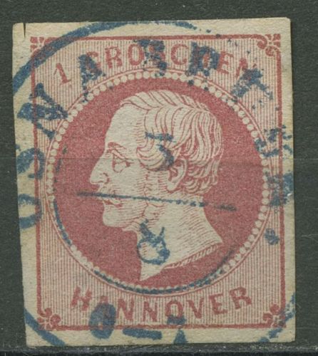 Hannover 1859 König Georg V. 14 a mit K2-Stpl. OSNABRÜCK