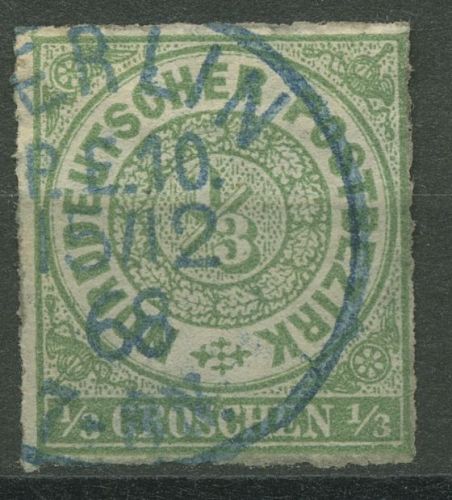 Norddeutscher Postbezirk NDP 1868 1/3 Gr. 2 mit PR-K1-Stpl. BERLIN P.E.10. blau