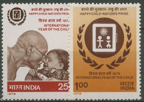 Indien 1979 Internationales Jahr des Kindes 784/85 postfrisch