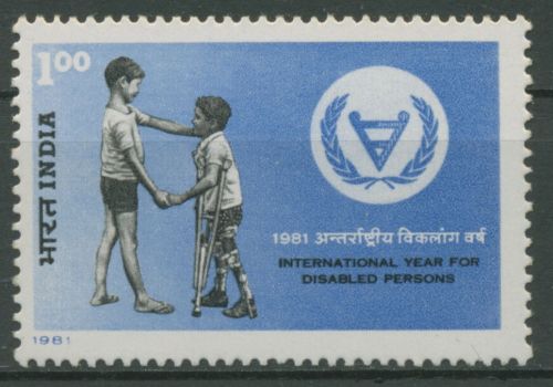 Indien 1981 Jahr der Behinderten 866 postfrisch