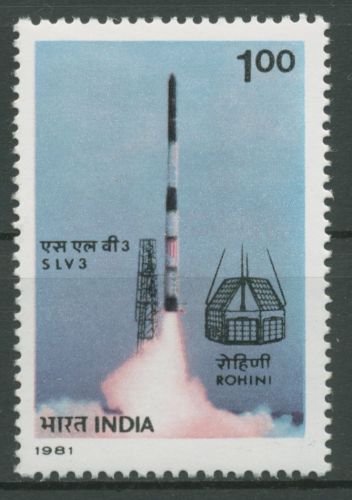 Indien 1981 Raumfahrt Rakete 874 postfrisch