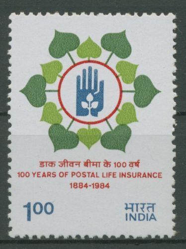 Indien 1984 Post-Lebensversicherung 979 postfrisch