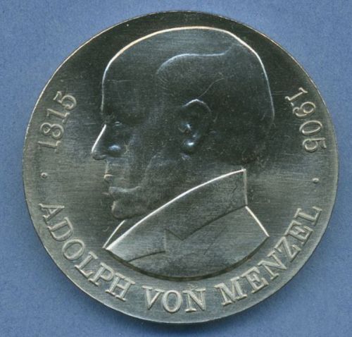 DDR 5 Mark 1980 Adolph von Menzel, J 1576 vz/st (m4837)