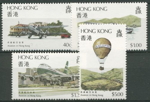 Hongkong 1984 Luftfahrt in Hongkong Flugboot Boeing 423/26 postfrisch