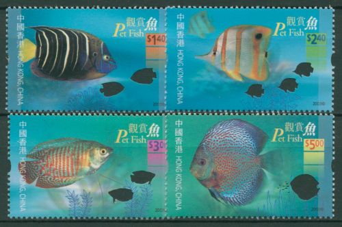 Hongkong 2003 Zierfische 1105/08 postfrisch