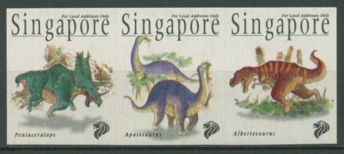Singapur 1998 Dinosaurier 874/76 postfrisch