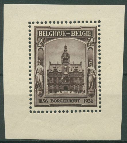 Belgien 1936 Philatelistische Ausstellung Borgerhout 432 postfrisch