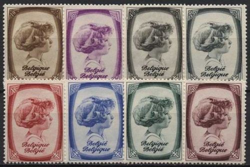 Belgien 1938 Kampf gegen die Tuberkulose Prinz Albert 489/96 mit Falz
