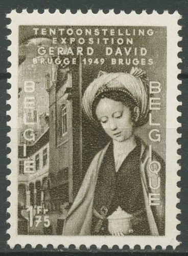 Belgien 1949 Gemäldeausstellung Gerard David 846 postfrisch