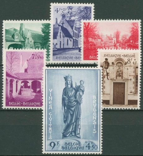 Belgien 1954 Renovierung des Beginenhofes Brügge 995/00 postfrisch