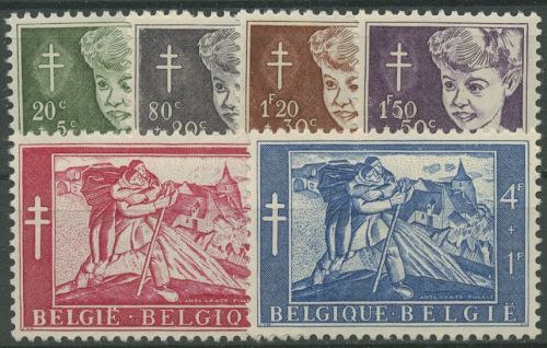 Belgien 1954 Kampf gegen die Tuberkulose 1004/09 postfrisch