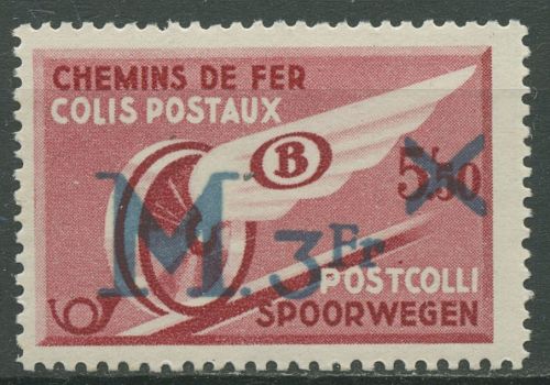 Belgien 1939 Postpaketmarke für Militärsendungen PP 14 postfrisch